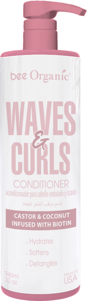 25302 Waves Curls Conditioner 32oz 946ml Pump Front (1)