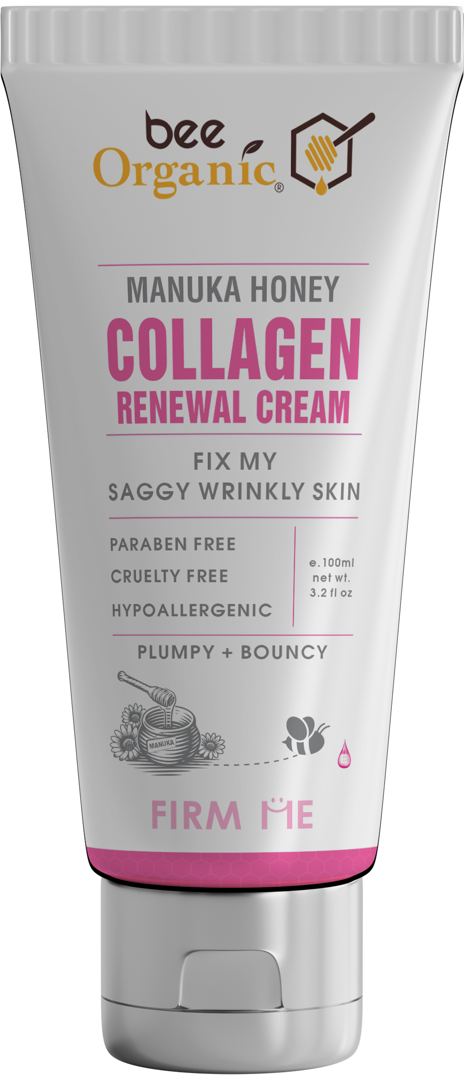 25554 Collagen Moisturize 100ml (Tube Front)