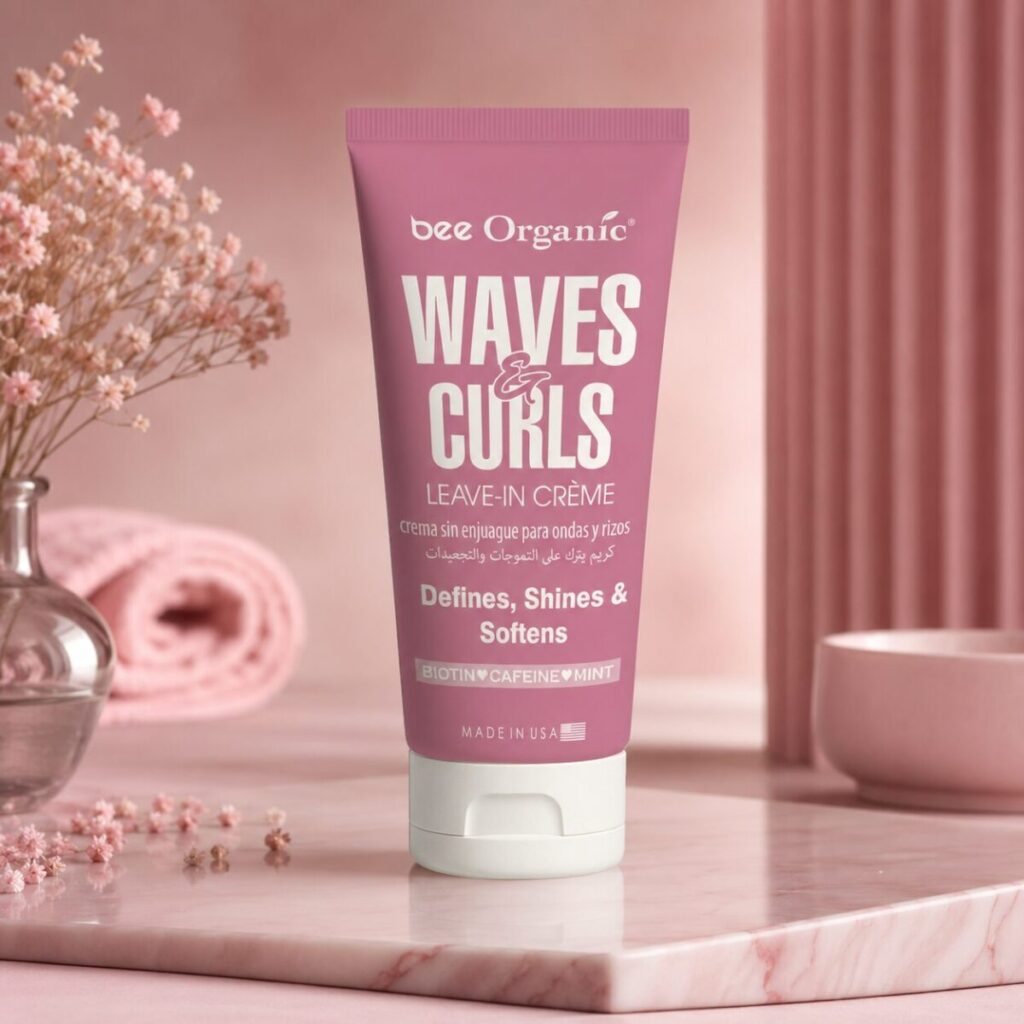 Copy of 3d 25268 Waves & Curls Leave in Cream 170ml 6oz