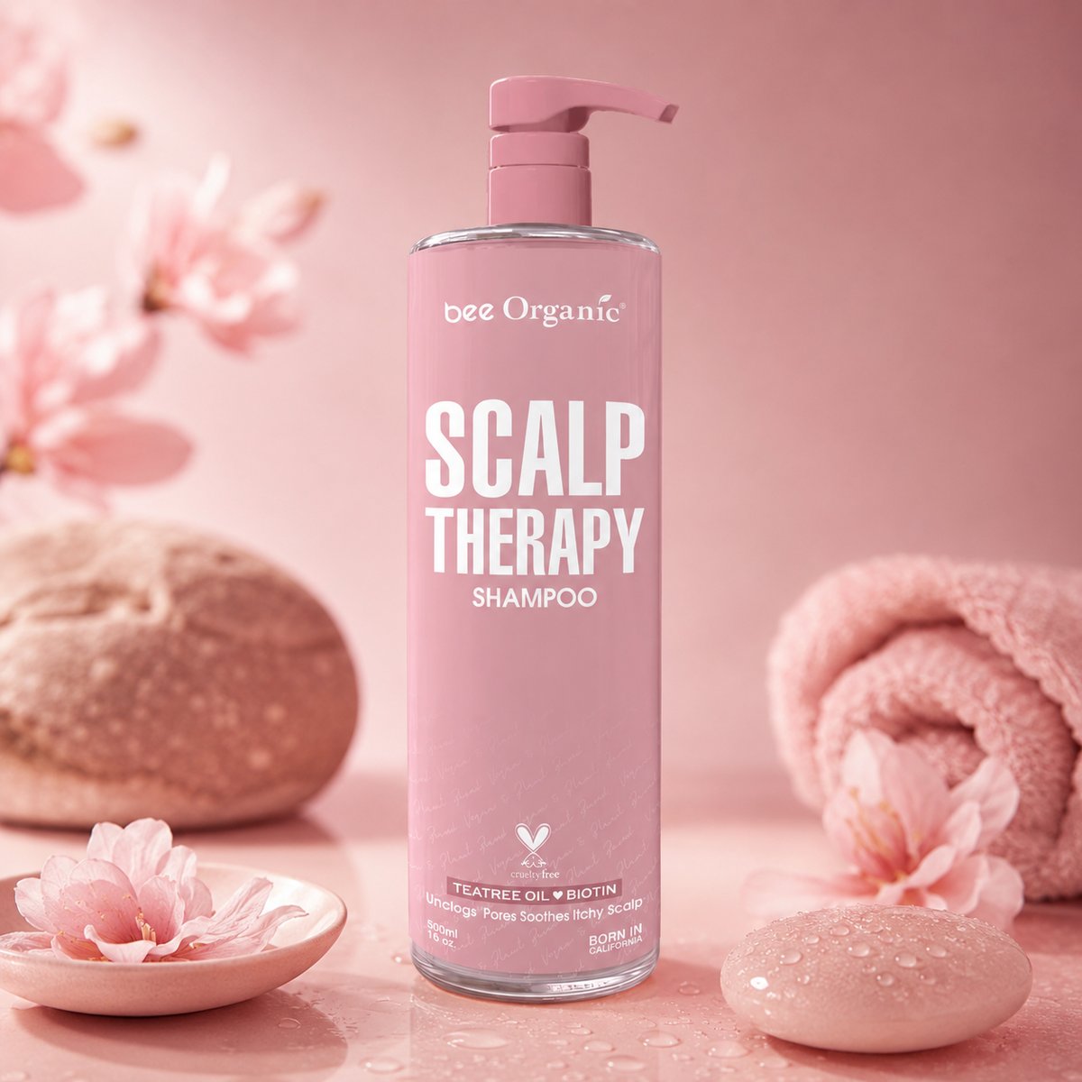 Copy of 3d 25270 Scalp Therapy Shampoo 16oz 500ml (Pump Front)