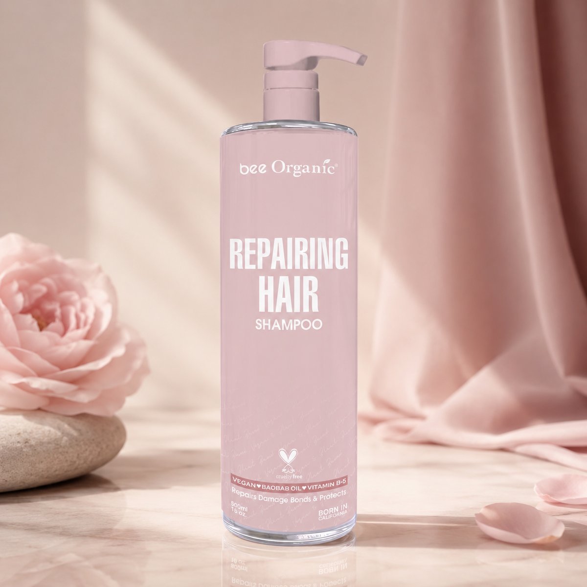 Copy of 3d 25290 Repair Hair Shampoo 16oz 500ml (Pump Front)