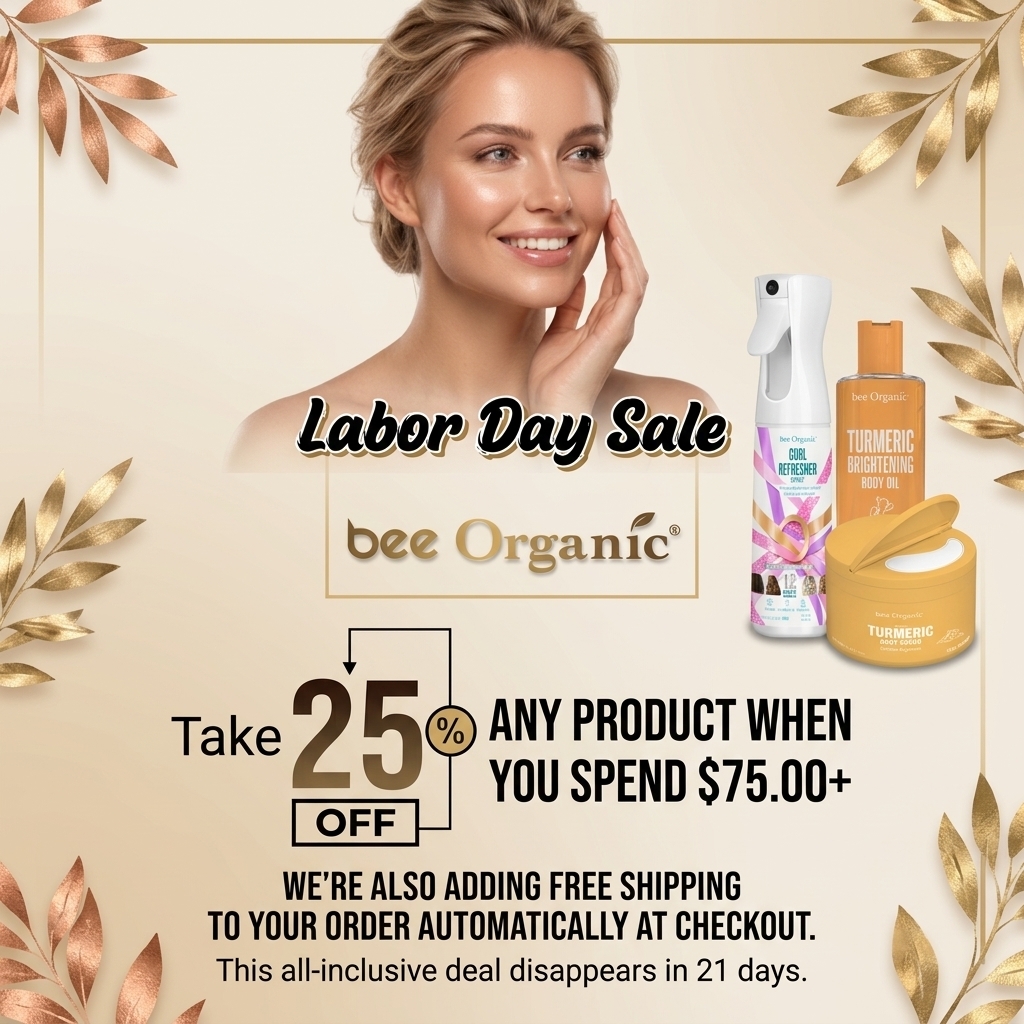 Bee Organic Banner phone